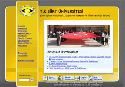 Siirt Eğitim Fakültesi